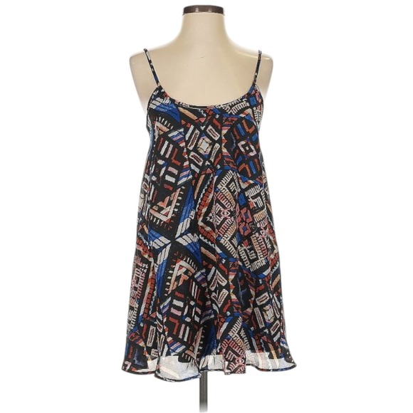 Show Me Your Mumu Bella Guatemala‎ Trapeze Dress Womens XS Geometric NEW w/ Tag - Picture 1 of 13